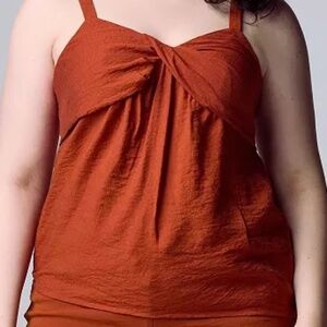 Twist-Front Tank